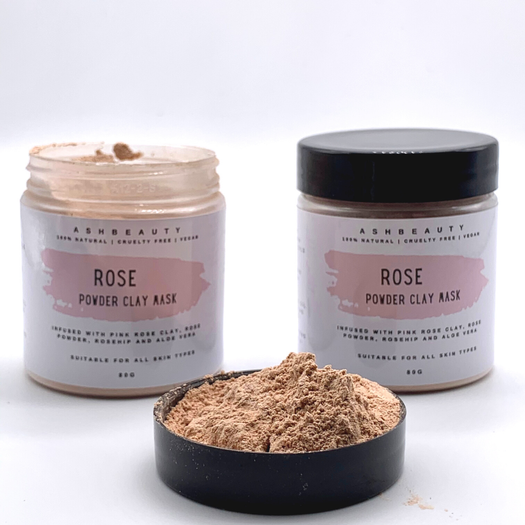 Rose Powder 2 - In - One Cleanser & Clay Mask