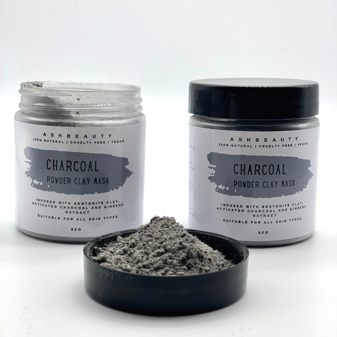 Charcoal Powder 2 - In - One Cleanser & Clay Mask